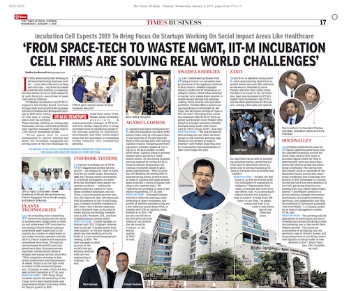 https://timesofindia.indiatimes.com/business/india-business/from-space-tech-to-waste-management-iit-m-incubation-cell-firms-are-solving-real-world-challenges/articleshow/67341477.cms